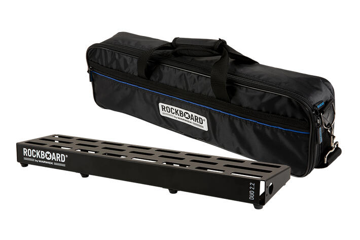 Warwick RockBoard DUO 2.2, Pedalboard with Gig Bag | Bass North