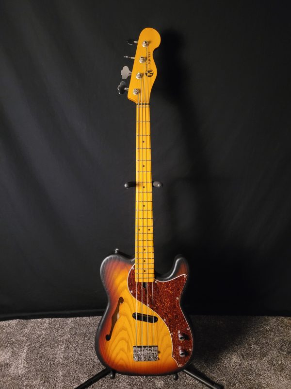 Maruszczyk Mr. Tee, 30" Short Scale, 3 Tone Sunburst<br><br>In Stock - Image 16