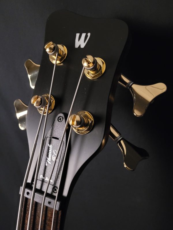 Warwick Teambuilt Pro Series Thumb BO, 4-String<br>Solid Black High Polish<br><br>In Stock - Image 13