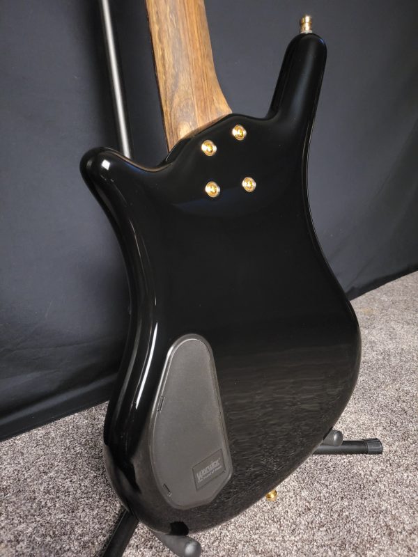 Warwick Teambuilt Pro Series Thumb BO, 4-String<br>Solid Black High Polish<br><br>In Stock - Image 4