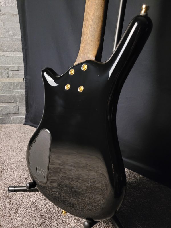 Warwick Teambuilt Pro Series Thumb BO, 4-String<br>Solid Black High Polish<br><br>In Stock - Image 5