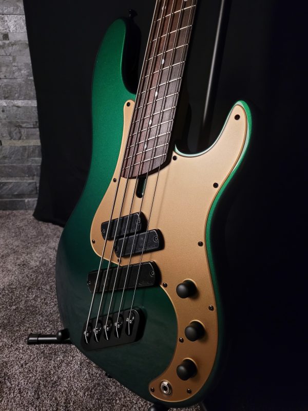 Dingwall SP1, Dark Candy Green, 5-String<br><br>Sold - Image 2