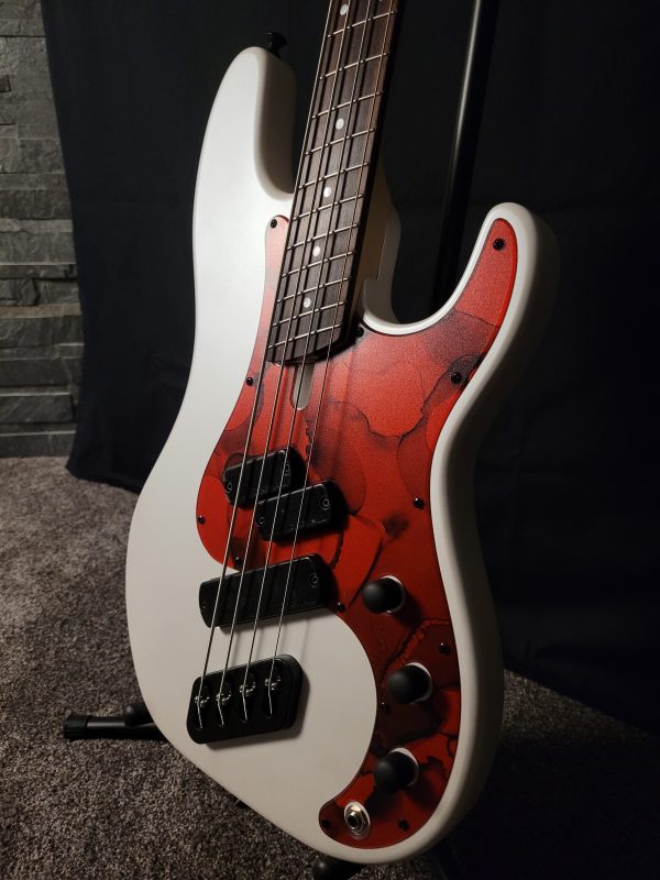 Dingwall SP1, Ducati Pearl White, 4-String<br><br>Sold - Image 2