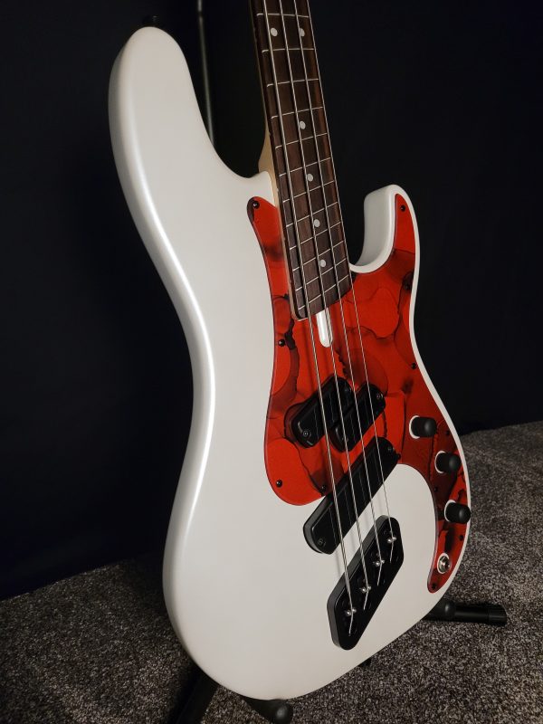 Dingwall SP1, Ducati Pearl White, 4-String<br><br>Sold - Image 3