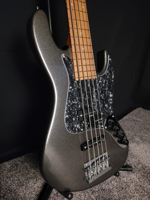 Sadowsky MetroExpress 21-Fret Hybrid P/J, Solid Silver Metallic<br><br>In Stock - Image 3