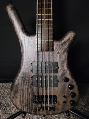 Warwick Teambuilt Pro Series Corvette $$, 5-String, Nirvana Black Transparent<br><br>In Stock