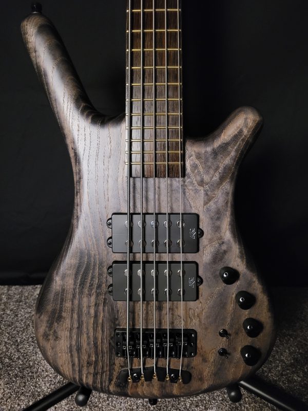Warwick Teambuilt Pro Series Corvette $$, 5-String, Nirvana Black Transparent<br><br>In Stock