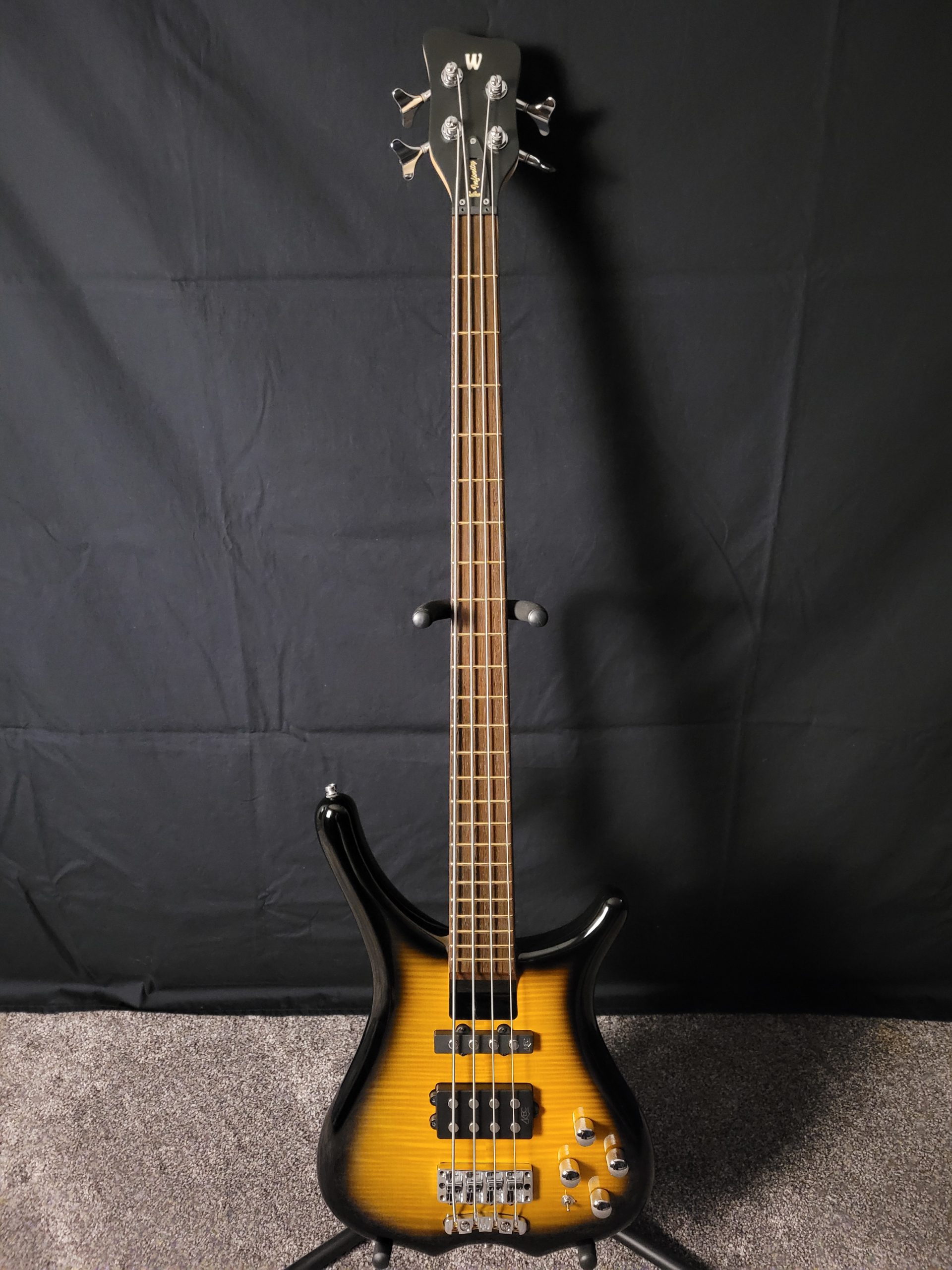 Warwick RockBass Infinity<br>Vintage Sunburst Transparent High Polish<br><br>In Stock - Image 16
