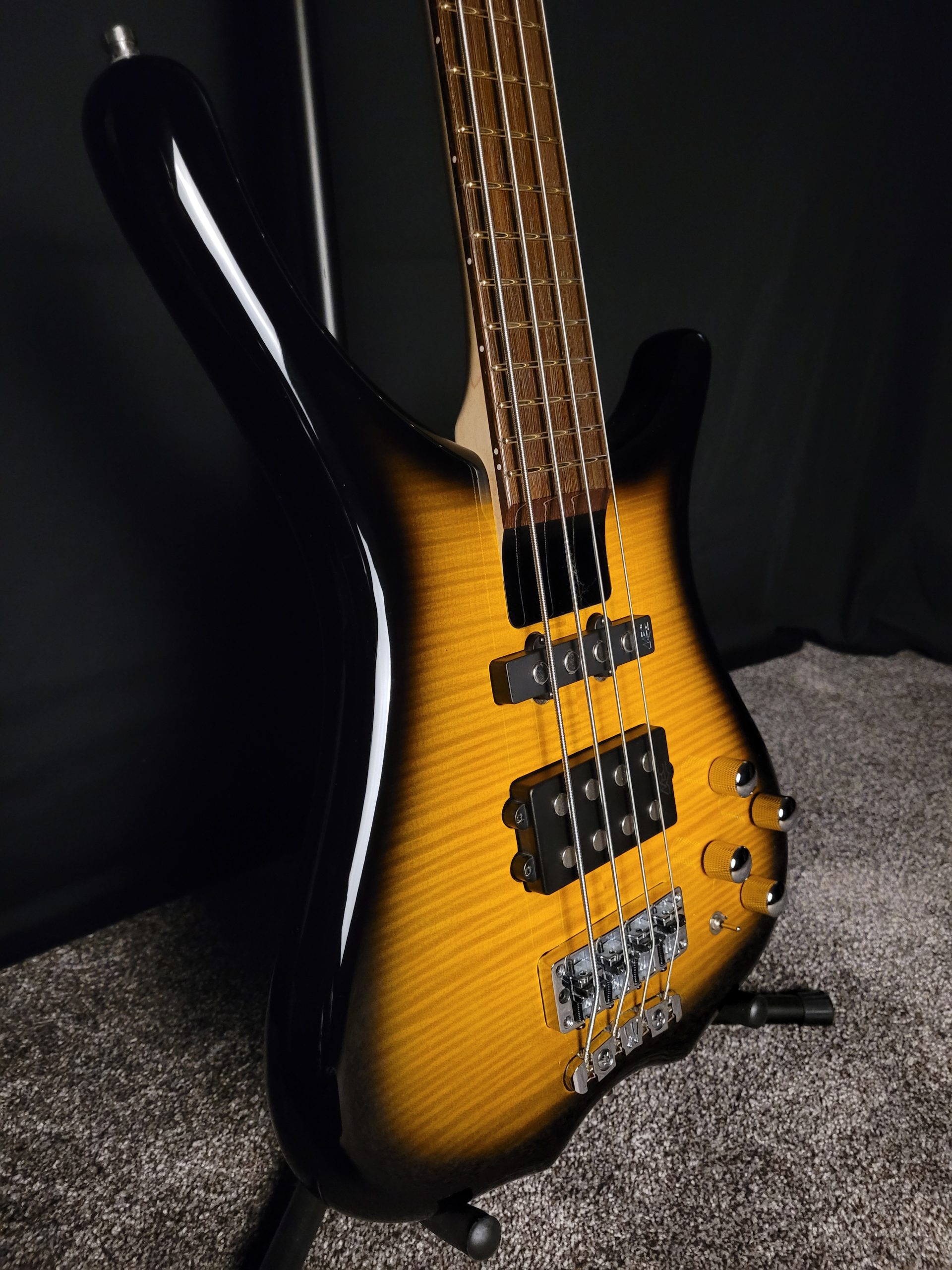 Warwick RockBass Infinity<br>Vintage Sunburst Transparent High Polish<br><br>In Stock - Image 3