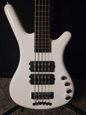 Warwick Rockbass Corvette $$ 5, White Gloss<br><br>In Stock
